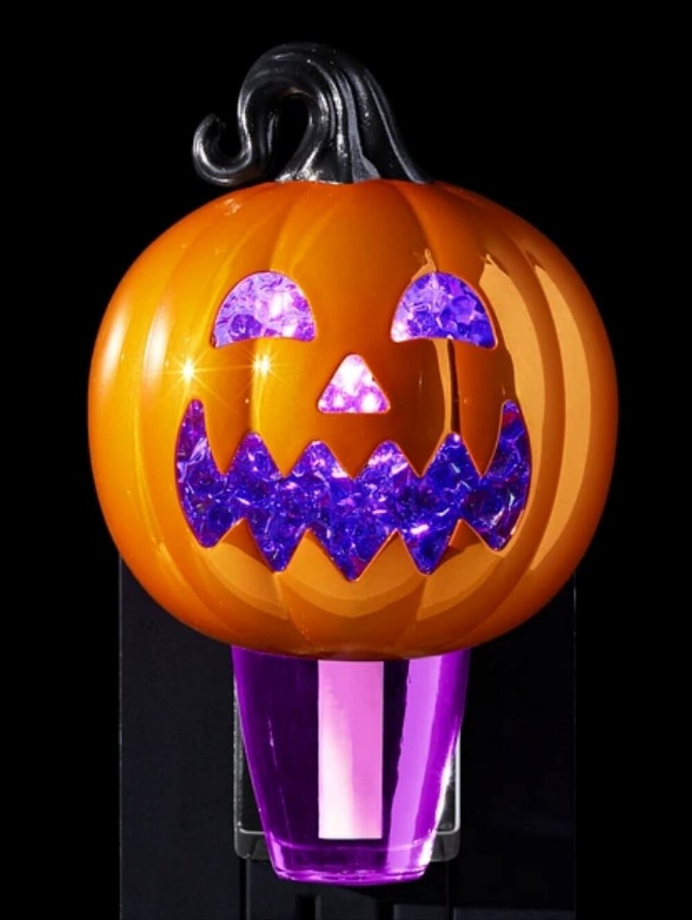 NWT Bath & Body Works Jack O'Lantern Nightlight Wallflowers Fragrance Plug - Picture 8 of 8